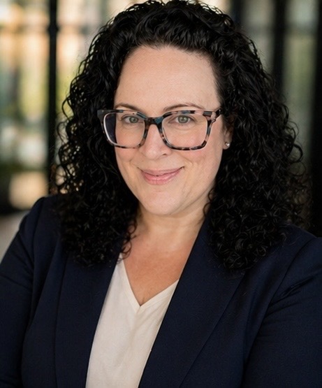 Picture of Woman with Glasses and Curly Hair